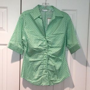 NY&Co Short Sleeve Blouse
